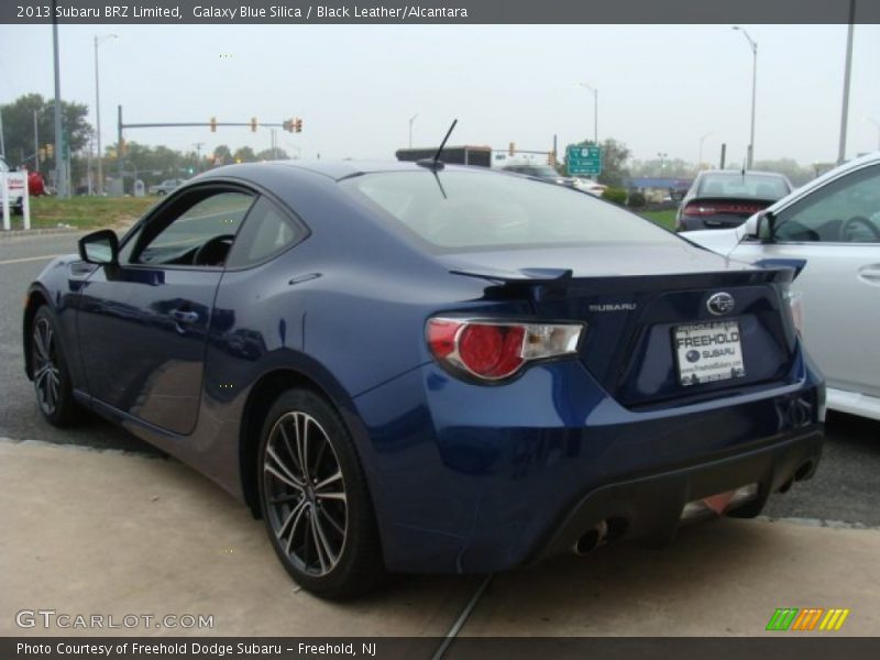 Galaxy Blue Silica / Black Leather/Alcantara 2013 Subaru BRZ Limited