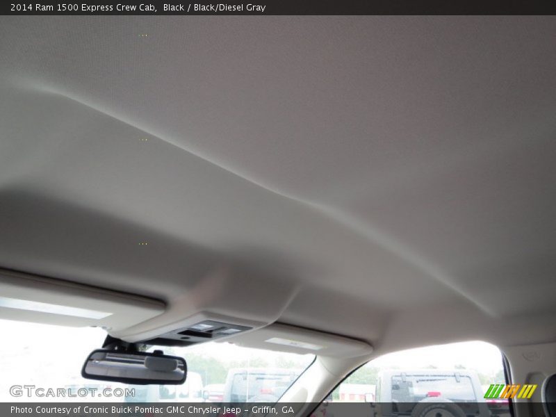 Black / Black/Diesel Gray 2014 Ram 1500 Express Crew Cab
