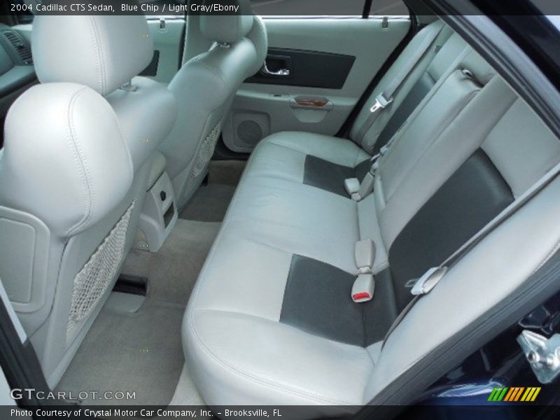 Blue Chip / Light Gray/Ebony 2004 Cadillac CTS Sedan