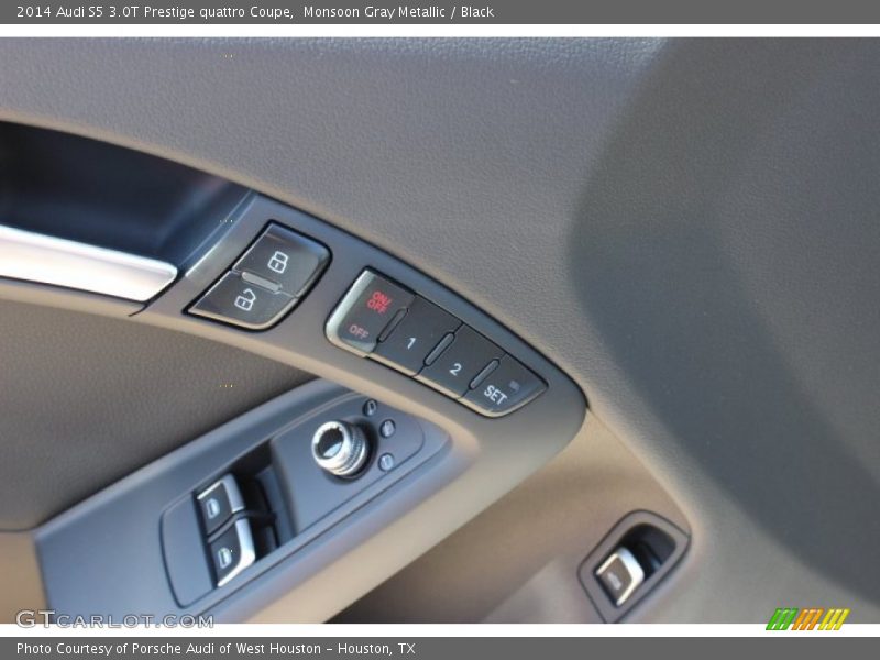 Monsoon Gray Metallic / Black 2014 Audi S5 3.0T Prestige quattro Coupe