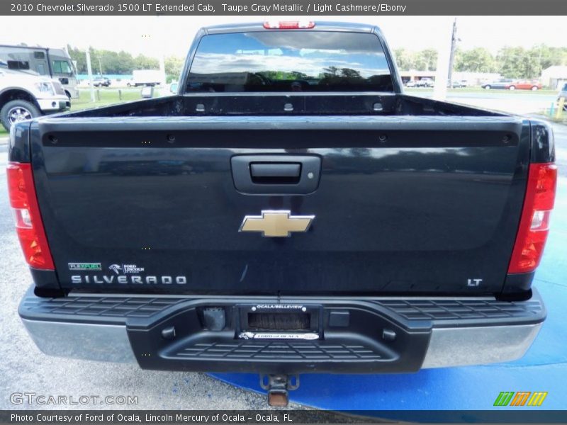 Taupe Gray Metallic / Light Cashmere/Ebony 2010 Chevrolet Silverado 1500 LT Extended Cab