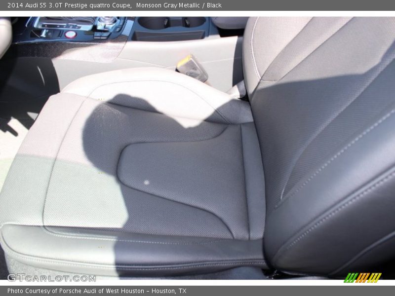 Monsoon Gray Metallic / Black 2014 Audi S5 3.0T Prestige quattro Coupe