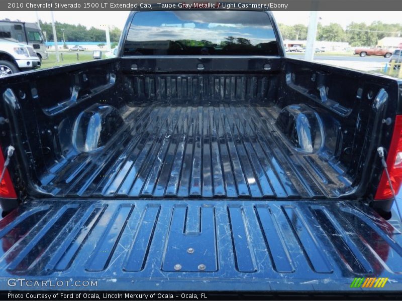 Taupe Gray Metallic / Light Cashmere/Ebony 2010 Chevrolet Silverado 1500 LT Extended Cab