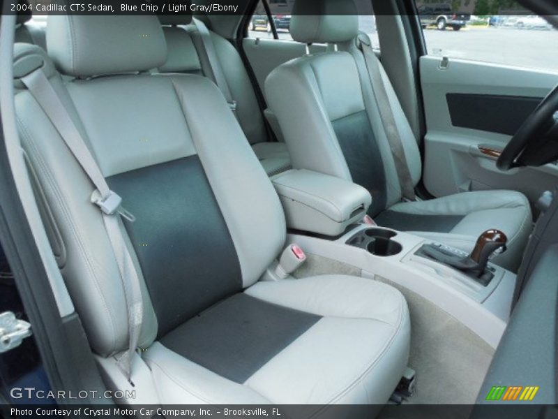 Blue Chip / Light Gray/Ebony 2004 Cadillac CTS Sedan