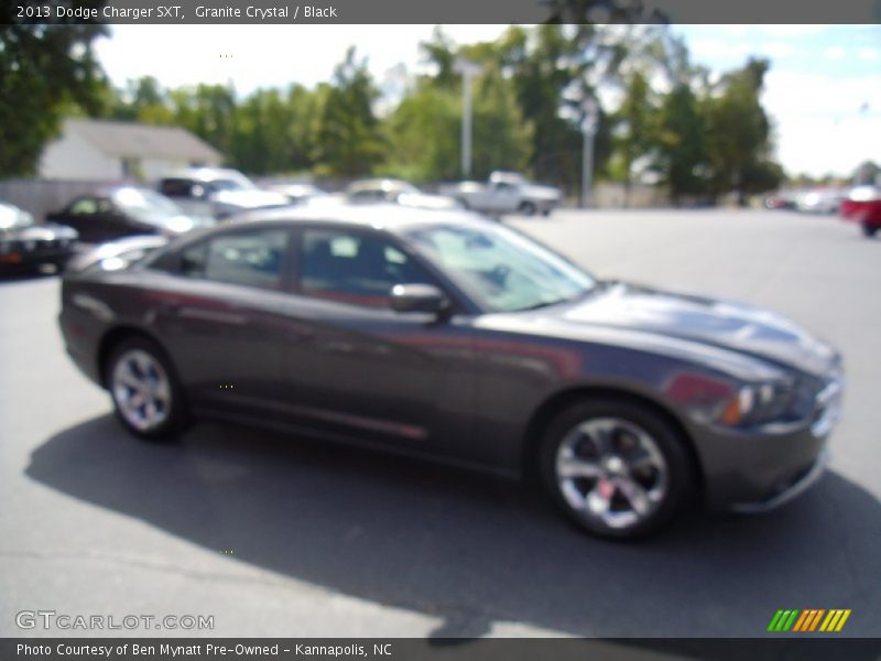 Granite Crystal / Black 2013 Dodge Charger SXT