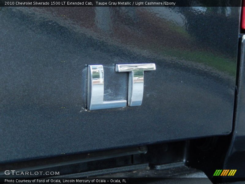 Taupe Gray Metallic / Light Cashmere/Ebony 2010 Chevrolet Silverado 1500 LT Extended Cab