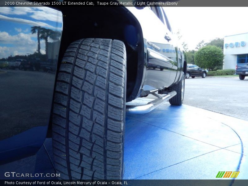 Taupe Gray Metallic / Light Cashmere/Ebony 2010 Chevrolet Silverado 1500 LT Extended Cab
