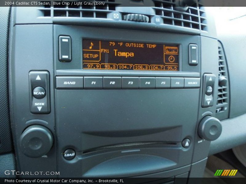 Blue Chip / Light Gray/Ebony 2004 Cadillac CTS Sedan