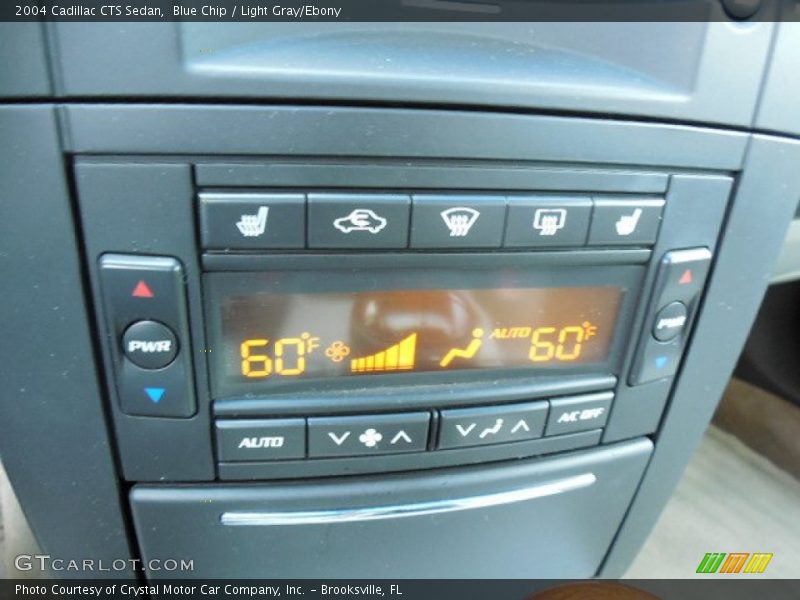 Blue Chip / Light Gray/Ebony 2004 Cadillac CTS Sedan