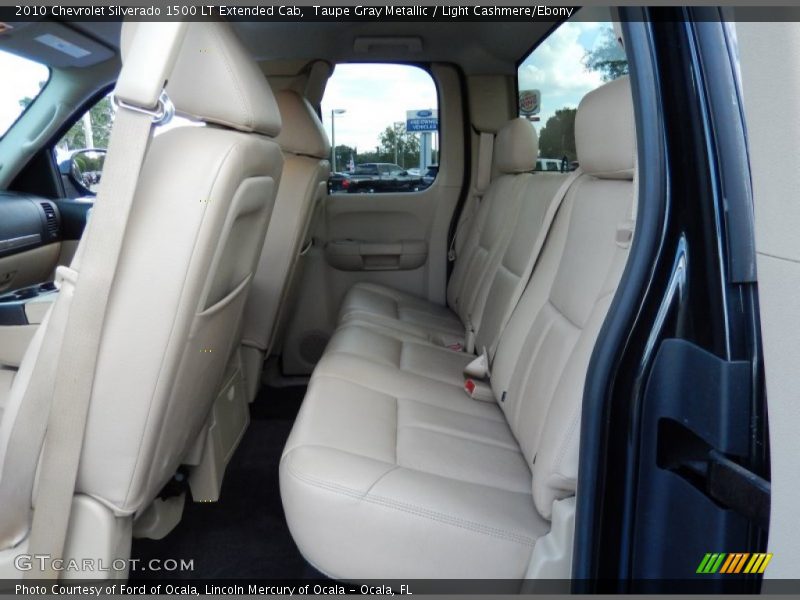 Taupe Gray Metallic / Light Cashmere/Ebony 2010 Chevrolet Silverado 1500 LT Extended Cab