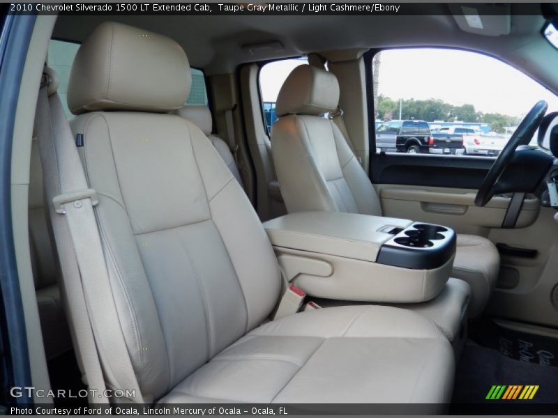 Taupe Gray Metallic / Light Cashmere/Ebony 2010 Chevrolet Silverado 1500 LT Extended Cab