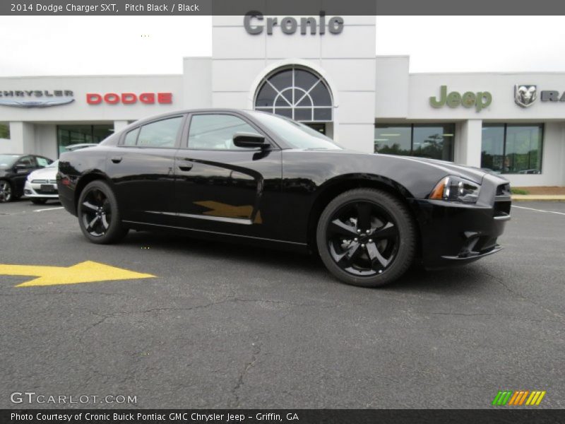 Pitch Black / Black 2014 Dodge Charger SXT