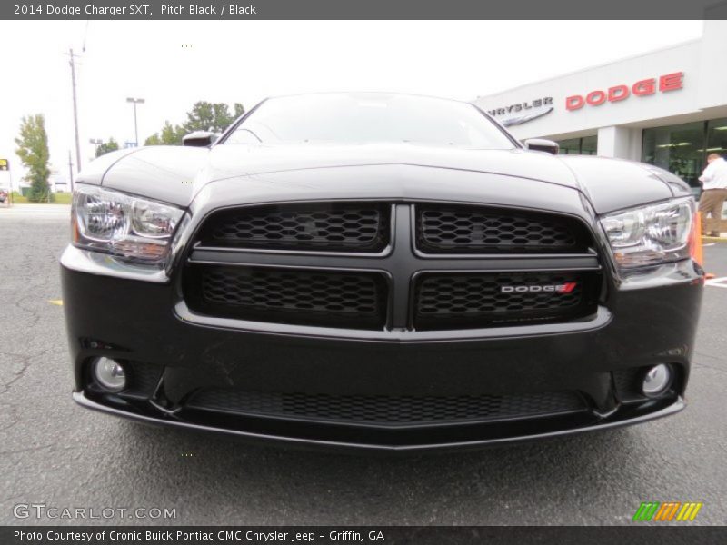 Pitch Black / Black 2014 Dodge Charger SXT