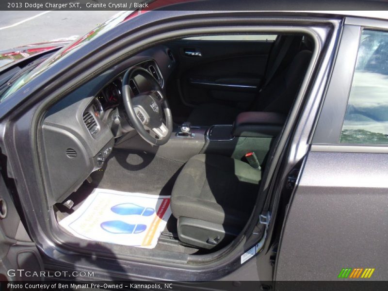 Granite Crystal / Black 2013 Dodge Charger SXT