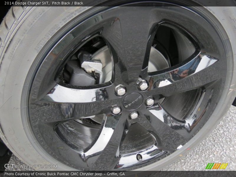 Pitch Black / Black 2014 Dodge Charger SXT