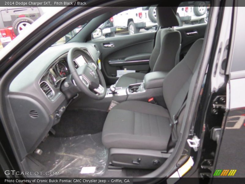 Pitch Black / Black 2014 Dodge Charger SXT