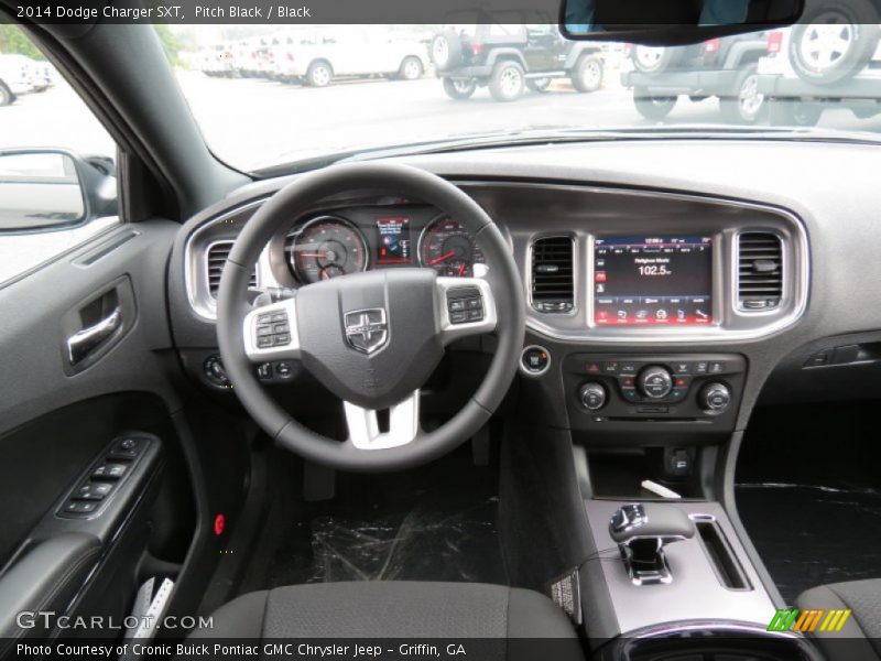 Pitch Black / Black 2014 Dodge Charger SXT