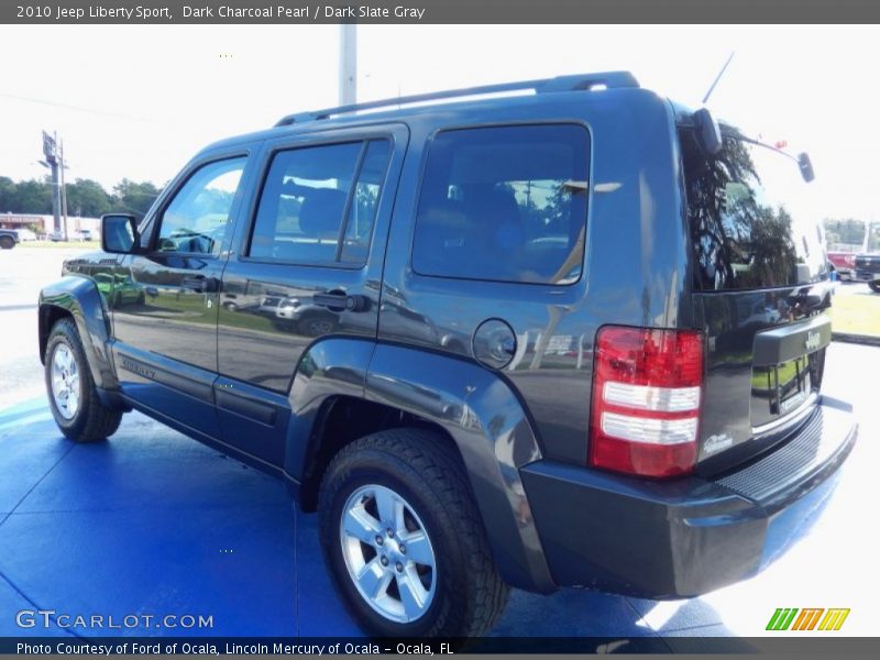 Dark Charcoal Pearl / Dark Slate Gray 2010 Jeep Liberty Sport