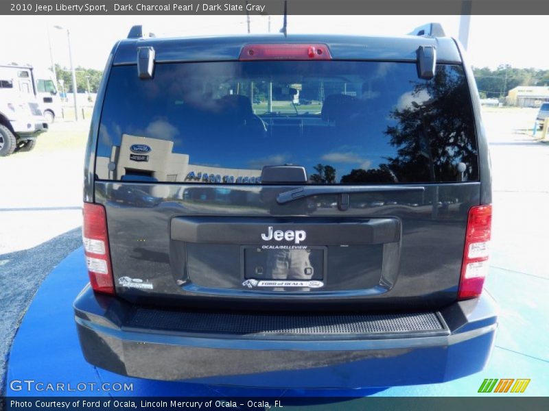 Dark Charcoal Pearl / Dark Slate Gray 2010 Jeep Liberty Sport