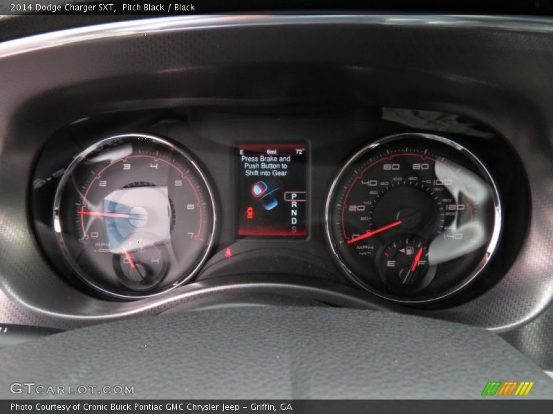 Pitch Black / Black 2014 Dodge Charger SXT