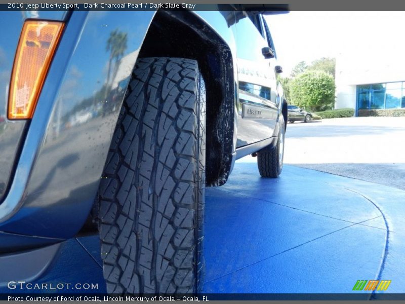 Dark Charcoal Pearl / Dark Slate Gray 2010 Jeep Liberty Sport