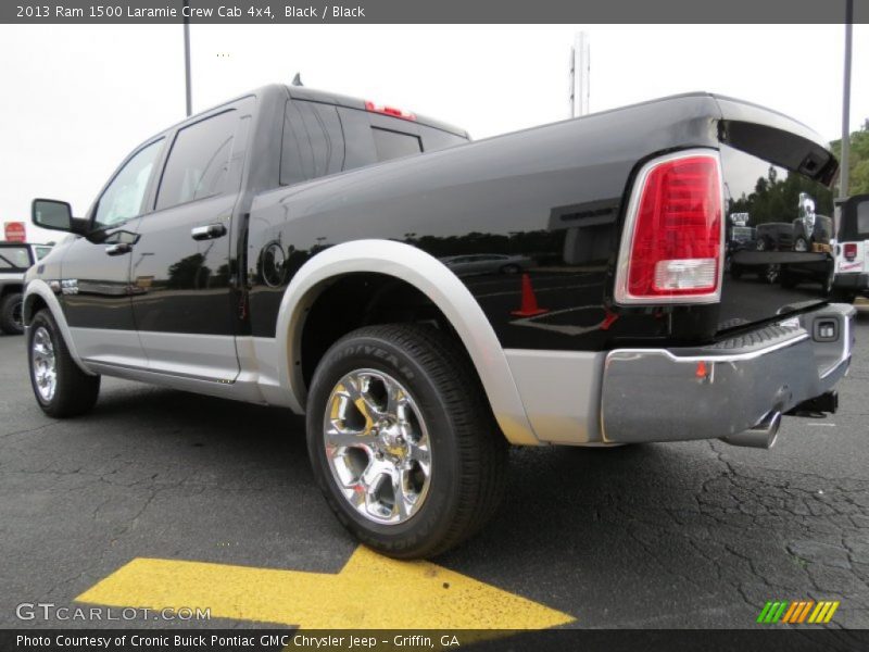 Black / Black 2013 Ram 1500 Laramie Crew Cab 4x4