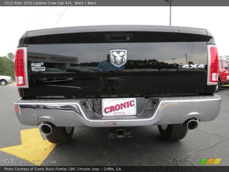 Black / Black 2013 Ram 1500 Laramie Crew Cab 4x4