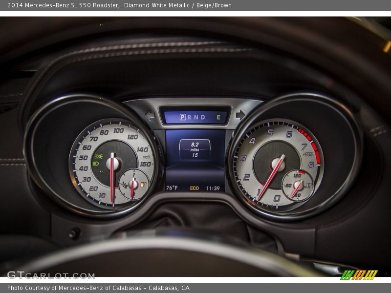  2014 SL 550 Roadster 550 Roadster Gauges
