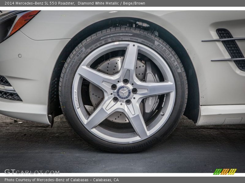  2014 SL 550 Roadster Wheel