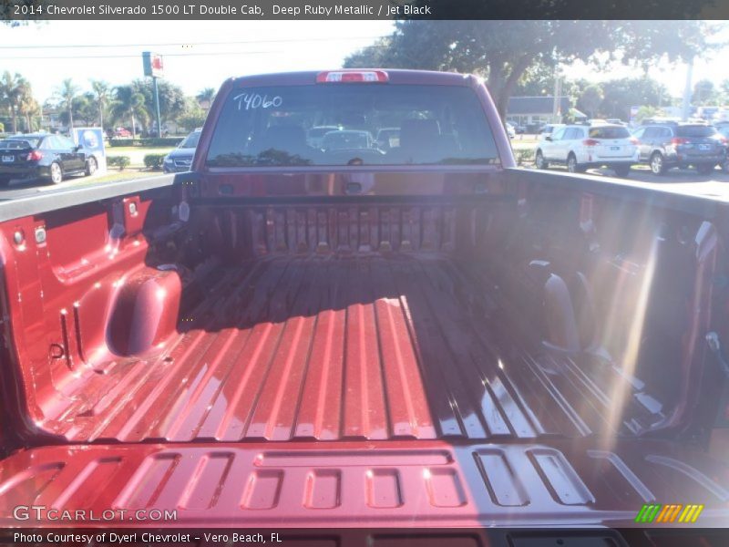 Deep Ruby Metallic / Jet Black 2014 Chevrolet Silverado 1500 LT Double Cab