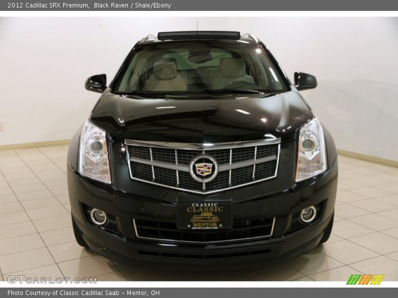 Black Raven / Shale/Ebony 2012 Cadillac SRX Premium