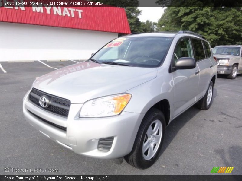 Classic Silver Metallic / Ash Gray 2010 Toyota RAV4 I4