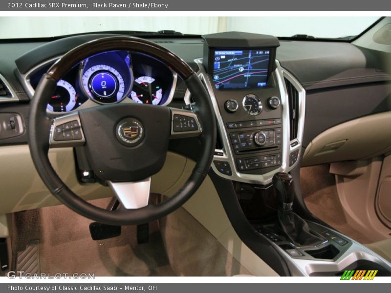 Black Raven / Shale/Ebony 2012 Cadillac SRX Premium