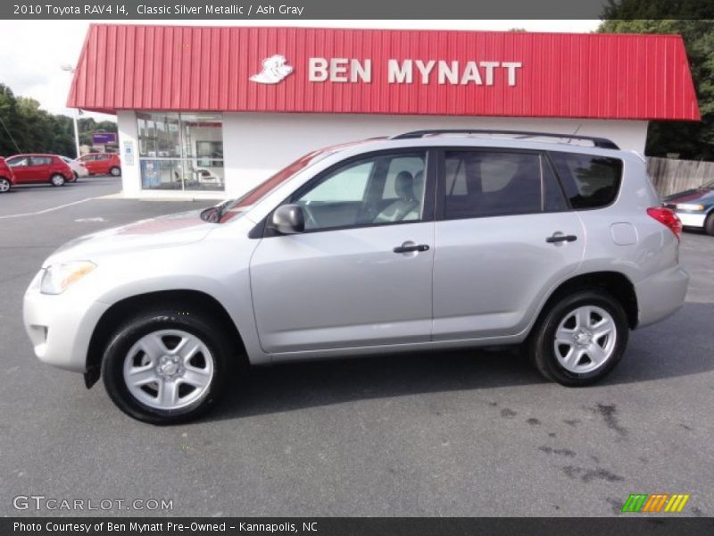 Classic Silver Metallic / Ash Gray 2010 Toyota RAV4 I4