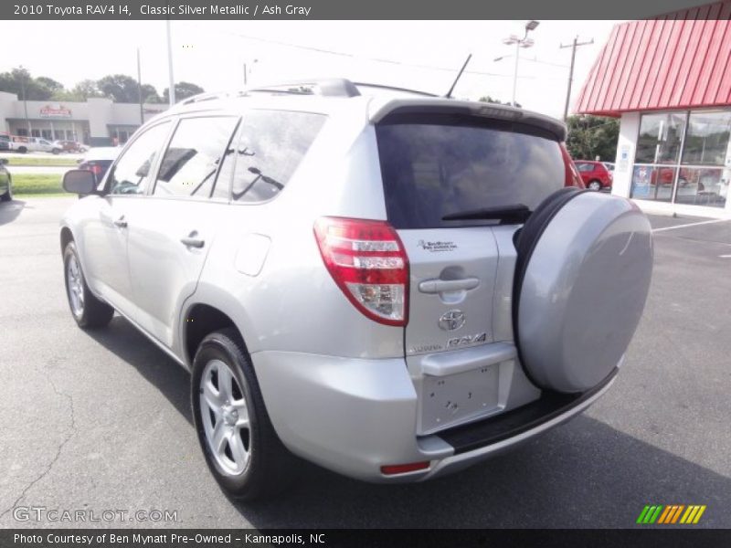 Classic Silver Metallic / Ash Gray 2010 Toyota RAV4 I4