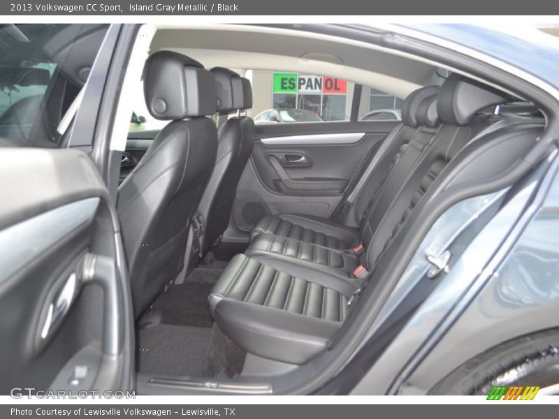Island Gray Metallic / Black 2013 Volkswagen CC Sport