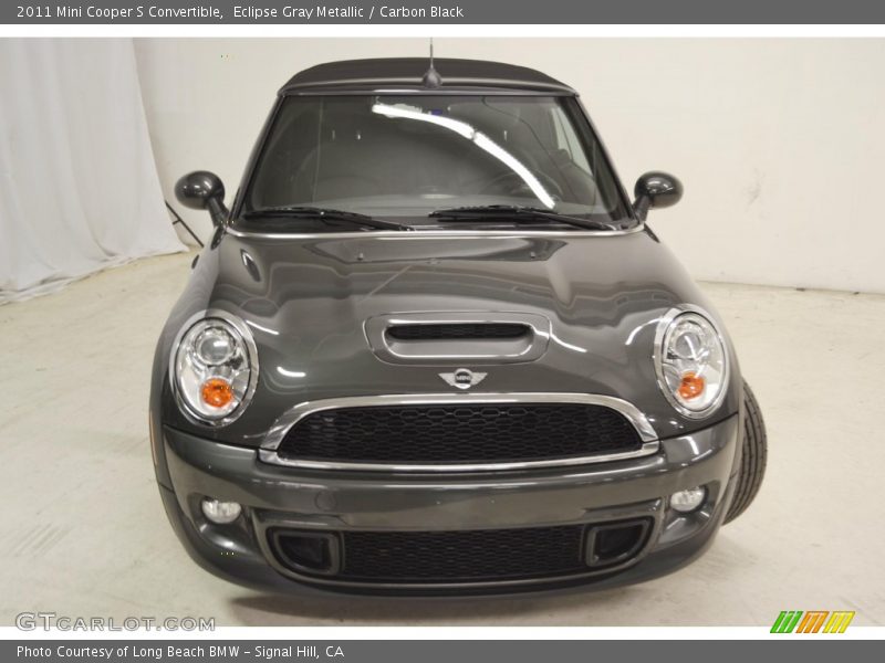 Eclipse Gray Metallic / Carbon Black 2011 Mini Cooper S Convertible