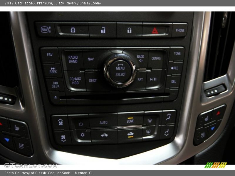 Black Raven / Shale/Ebony 2012 Cadillac SRX Premium