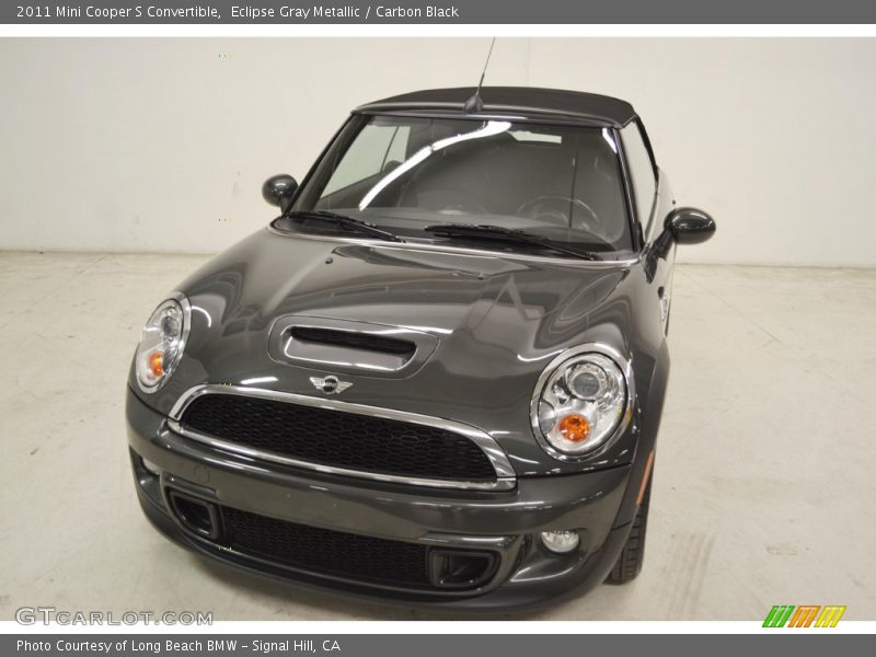 Eclipse Gray Metallic / Carbon Black 2011 Mini Cooper S Convertible