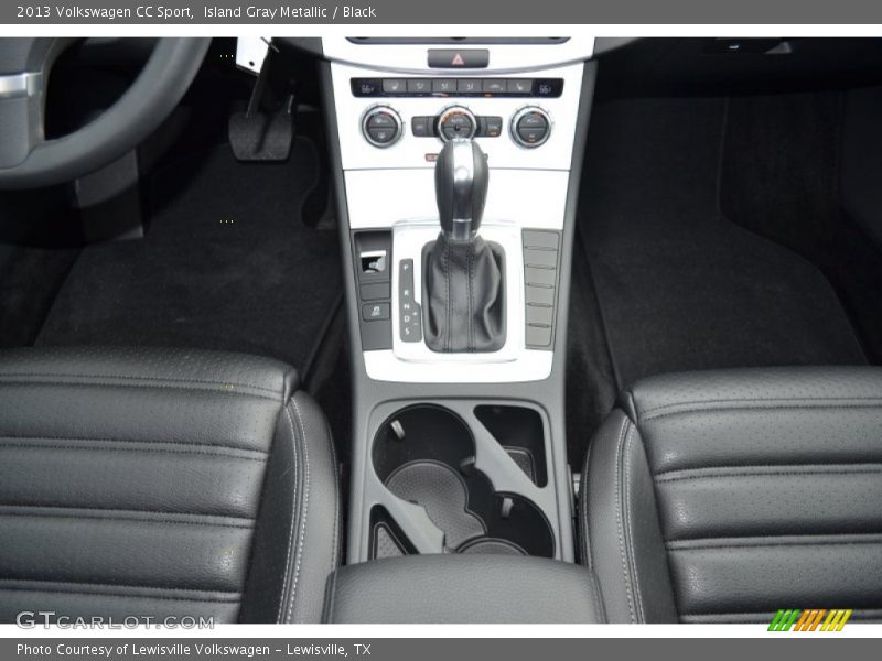 Island Gray Metallic / Black 2013 Volkswagen CC Sport