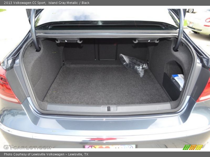 Island Gray Metallic / Black 2013 Volkswagen CC Sport