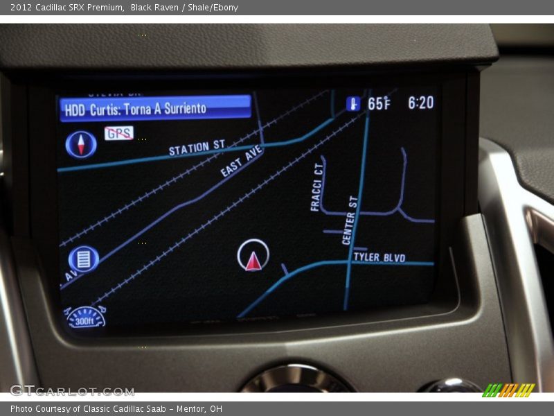 Black Raven / Shale/Ebony 2012 Cadillac SRX Premium