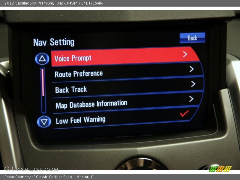 Black Raven / Shale/Ebony 2012 Cadillac SRX Premium