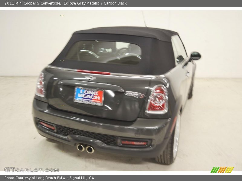 Eclipse Gray Metallic / Carbon Black 2011 Mini Cooper S Convertible