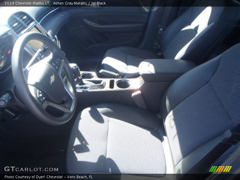 Ashen Gray Metallic / Jet Black 2014 Chevrolet Malibu LT