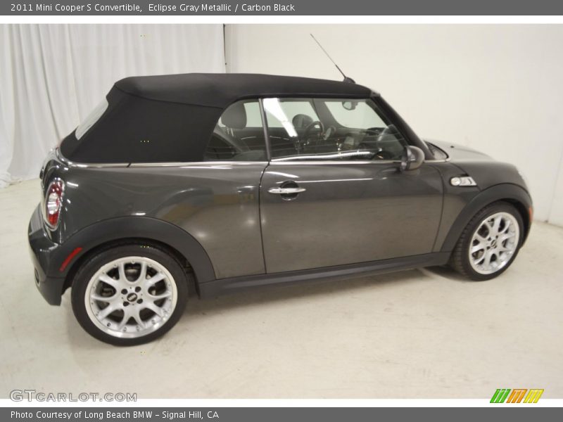 Eclipse Gray Metallic / Carbon Black 2011 Mini Cooper S Convertible