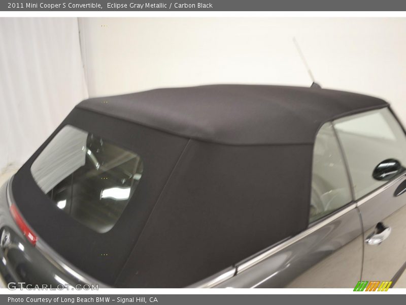 Eclipse Gray Metallic / Carbon Black 2011 Mini Cooper S Convertible