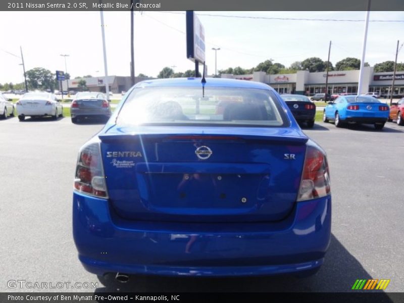 Metallic Blue / Charcoal 2011 Nissan Sentra 2.0 SR