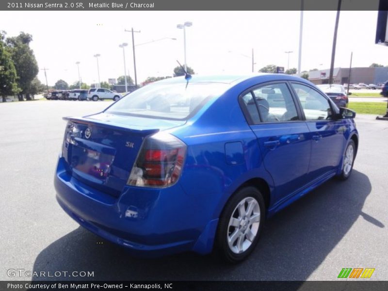 Metallic Blue / Charcoal 2011 Nissan Sentra 2.0 SR