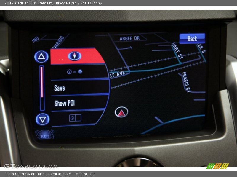 Black Raven / Shale/Ebony 2012 Cadillac SRX Premium